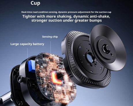 DJ3 Aluminum alloy Vacuum Suction Mount Accessory Expansion Action Camera Car Shooting Bracket for DJI Osmo Pocket 3