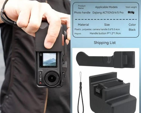 Magnetic Quick-Release Base Mount Grip