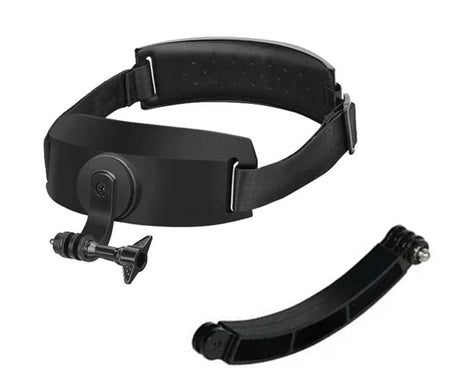 For DJI Action 5 Pro / 4 / 3 Hands-Free Driving Recorder & Sports Camera Mount Head Strap