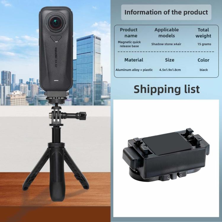 Magnetic Quick Release Metal Base