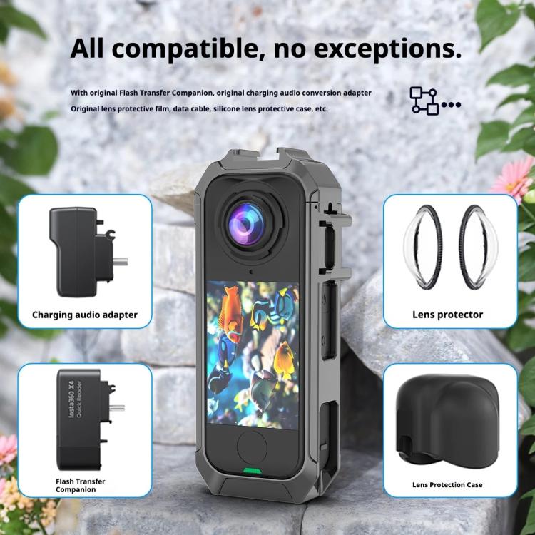 Quick Release Metal Protective Cage Rig with Cold Shoe Bases