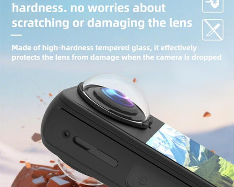 10H Tempered Scratch-Resistant High-Grade Optical Glass Protective Lens