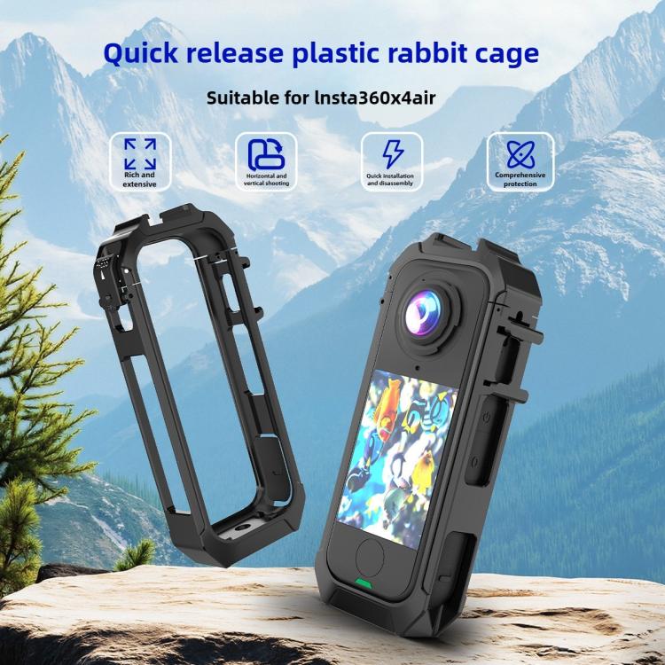 Vertical & Horizontal Magnetic Quick Release Cage