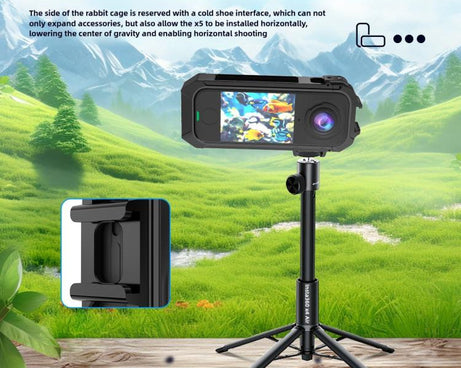 Vertical & Horizontal Magnetic Quick Release Cage