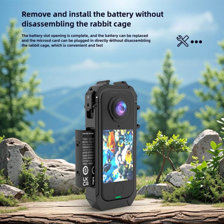 Vertical & Horizontal Magnetic Quick Release Cage