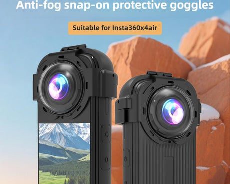 Panoramic Camera Snap-on Glass Protective Lens Protective Cover