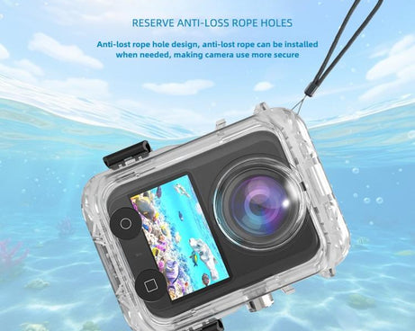 Fully Invisible Diving Quick-Release Waterproof Protective Case Accessories
