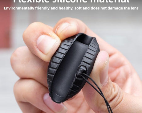 Dustproof Drop-proof Soft Silicone Lens Cap Cover