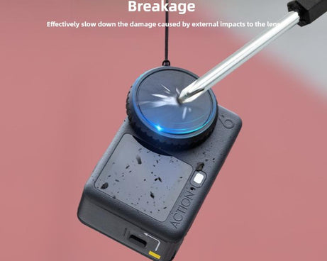 Dustproof Drop-proof Soft Silicone Lens Cap Cover