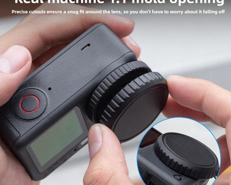 Dustproof Drop-proof Soft Silicone Lens Cap Cover