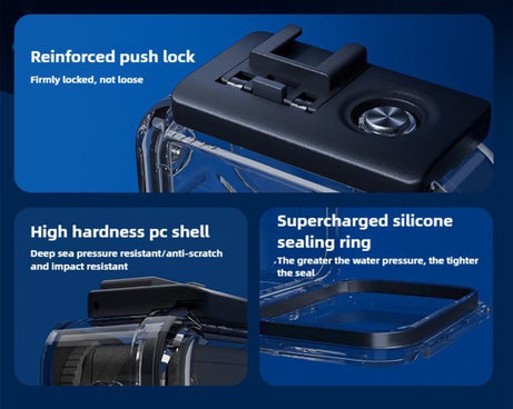 70-meter Underwater Waterproof Housing Diving Cover