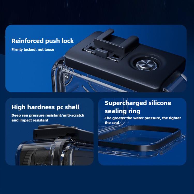 70-meter Underwater Waterproof Housing Diving Cover