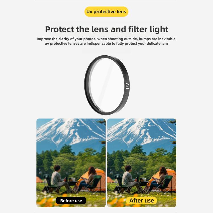 For DJI Osmo Action 6 Lens Protector