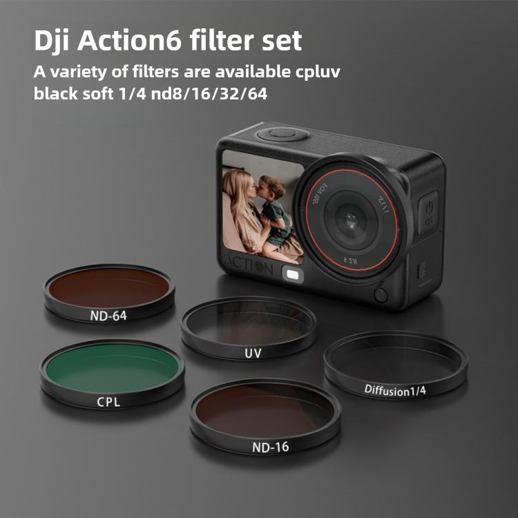 For DJI Osmo Action 6 Lens Protector