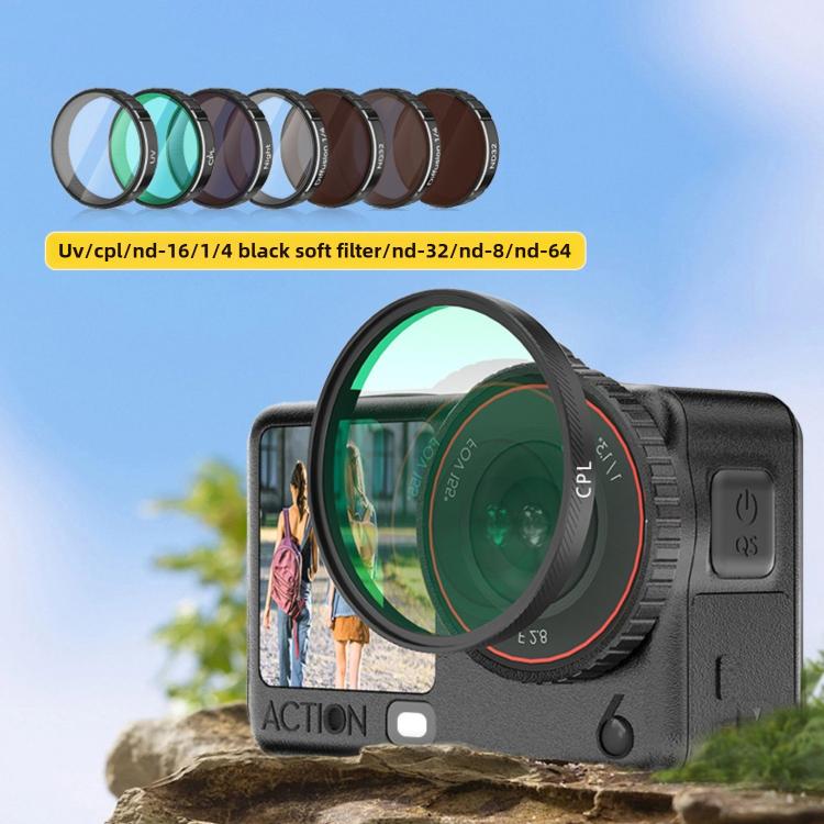 For DJI Osmo Action 6 Lens Protector