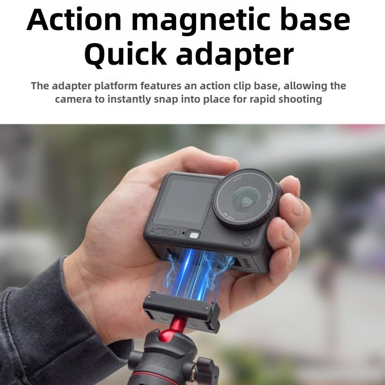 Magnetic Handheld Telescopic Tripod Selfie Stick Holder