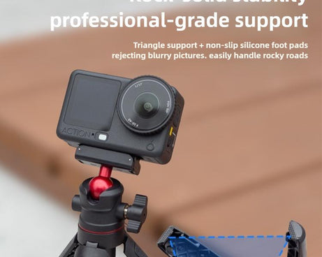 Magnetic Handheld Telescopic Tripod Selfie Stick Holder