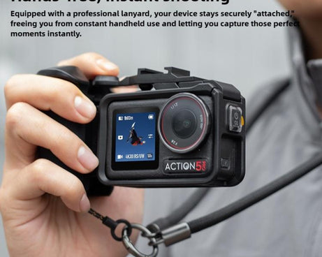 Street Photography Handle Metal Cage Shutter Button