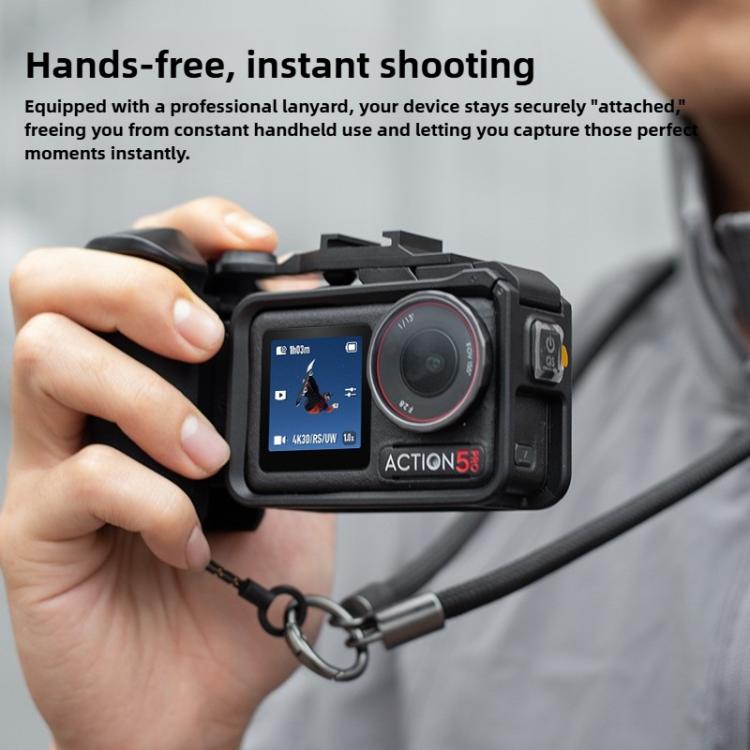 Street Photography Handle Metal Cage Shutter Button