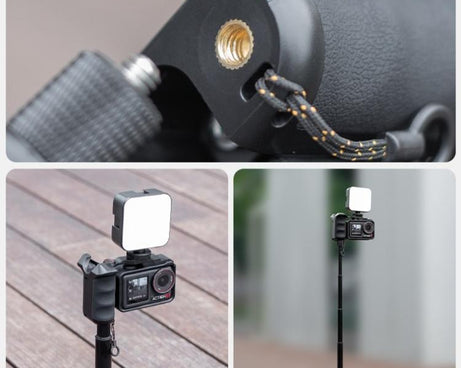 Street Photography Handle Metal Cage Shutter Button