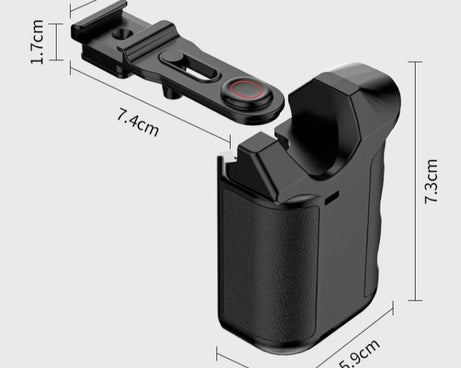 Street Photography Handle Metal Cage Shutter Button