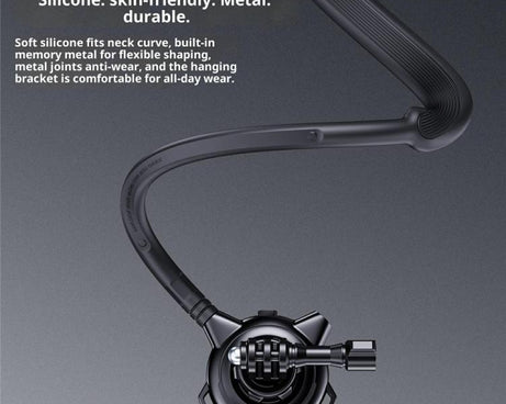 G01 Rotatable Neck Holder Bracket For DJI, GoPro, Insta360, and other Action Cameras