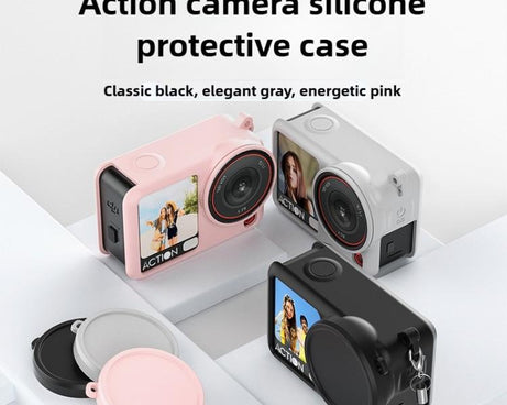 Action Cameras Body Lens Cap Silicone Protective Cover