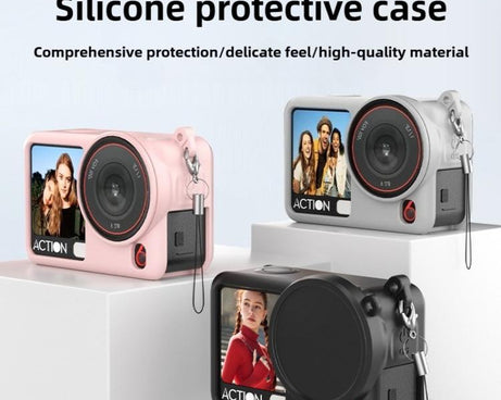 Action Cameras Body Lens Cap Silicone Protective Cover