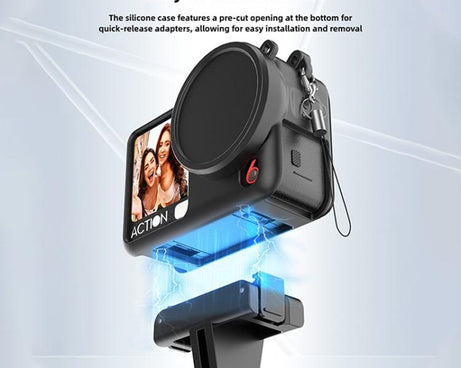 Action Cameras Body Lens Cap Silicone Protective Cover