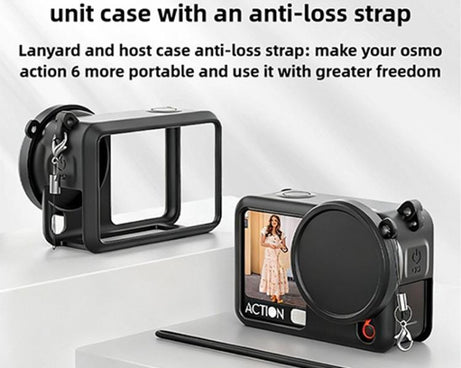 Action Cameras Body Lens Cap Silicone Protective Cover