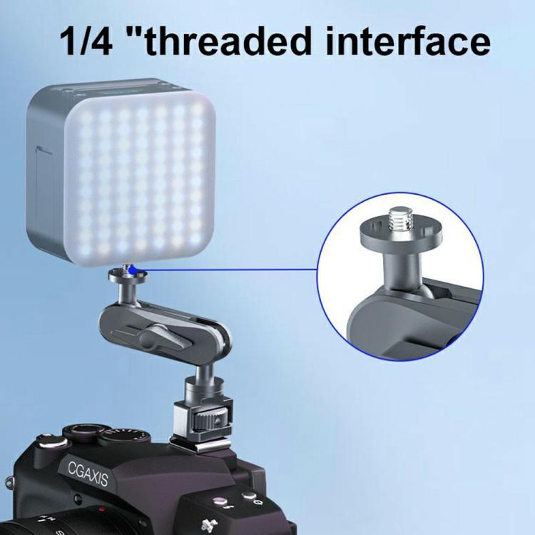 SX-Pj29 For Camera Photography 360 Degree Adjustable Magic Arm Bracket Dual Ball Head Anti-Slip Mount