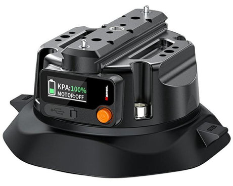 SX-PJ01 Smart Digital Display HD Camera Shooting Stand 4.5 inch Action Camera Electric Suction Cup