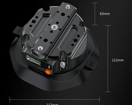 SX-PJ01 Smart Digital Display HD Camera Shooting Stand 4.5 inch Action Camera Electric Suction Cup