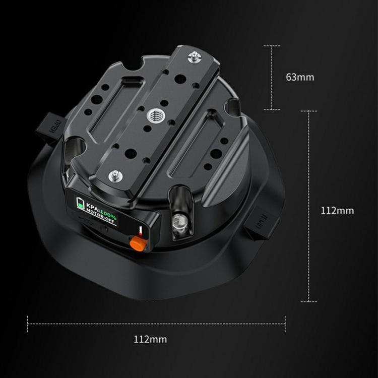 SX-PJ01 Smart Digital Display HD Camera Shooting Stand 4.5 inch Action Camera Electric Suction Cup