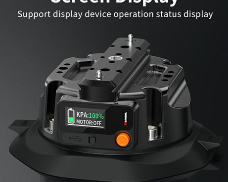 SX-PJ01 Smart Digital Display HD Camera Shooting Stand 4.5 inch Action Camera Electric Suction Cup
