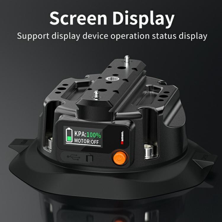 SX-PJ01 Smart Digital Display HD Camera Shooting Stand 4.5 inch Action Camera Electric Suction Cup