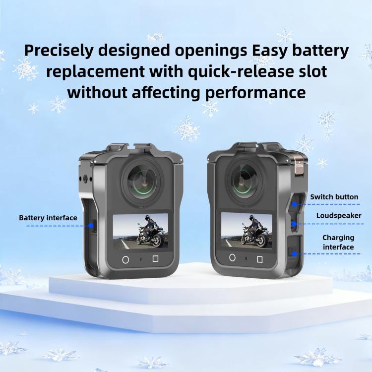 Aluminium Alloy Magnetic Quick Release Expansion Frame Cage, For DJI Osmo 360 Magnetic Quick Release