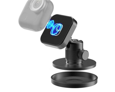 Quick Release Rotating Ball Head Magnetic Desktop Mount Base, Rotating Ball Head Base