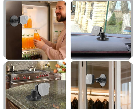 Quick Release Rotating Ball Head Magnetic Desktop Mount Base, Rotating Ball Head Base