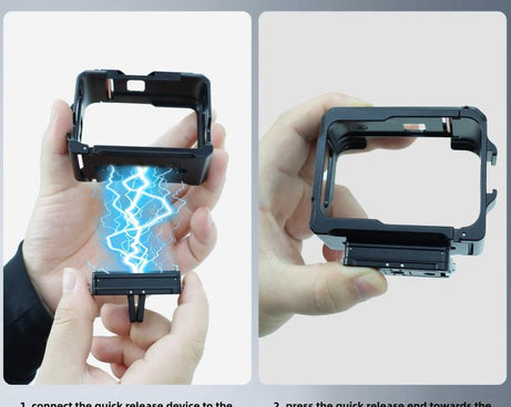 Magnetic Quick Release Thumb Camera Extension Adapter, Magnetic Quick Release Base