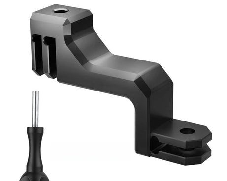 Horizontal-to-Vertical Camera Mounting Adapter with Long Screws, For GoPro HERO12 Black /11 Black /10 Black /9 Black