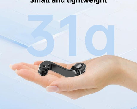 Centre Mounted Vertical Horizontal 360 Rotation Mount Adapter with Long Screw, For GoPro Action Camera