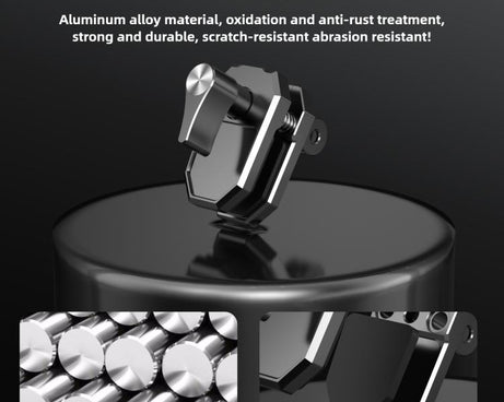 Aluminium Alloy Windscreen Clamp Adapter Mount Bracket with T-Screw