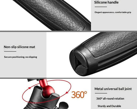 S-055 Selfie Stick Mount Mini Tripod Stand