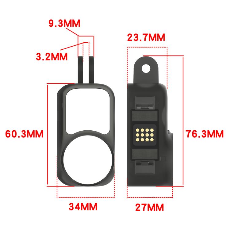 Camera Expansion Plastic Protective Cover, For DJI Osmo Nano