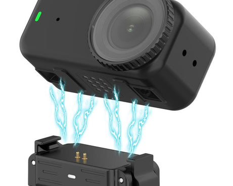 Quick Release 1/4 Thread Adapter Charging Base, Compatible With Action 6, But Not Support Charging, For DJI Osmo Nano
