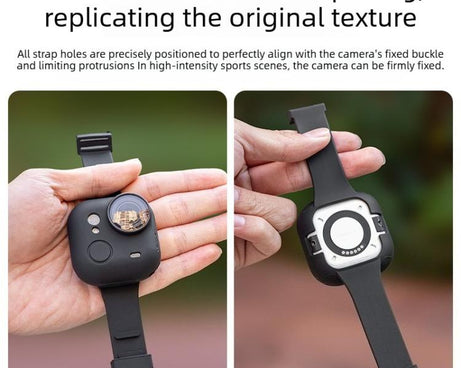 Sports Camera Expansion Strap Silicone Protective Cover, For Insta360 Go Ultra