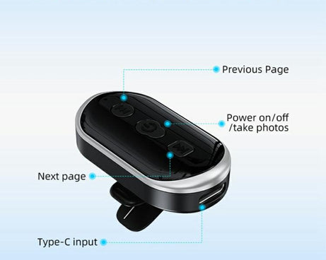 B3 Shutter Controller Wireless Camera Remote Intelligent Voice Control Bluetooth Remote