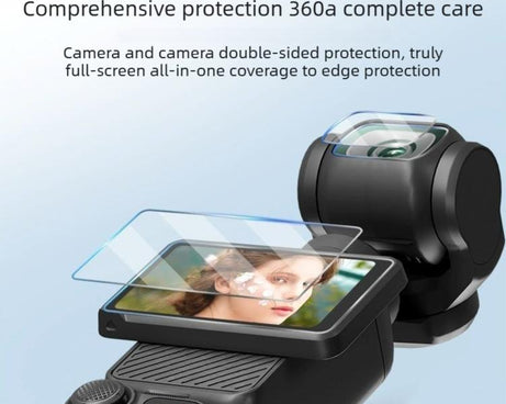 3pcs Anti-Scratch Camera Screen Film, For DJI Osmo Pocket 4 Standard Tempered Glass, For DJI Osmo Pocket 4 AR Anti-Reflective Glass