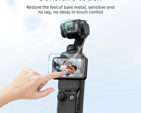 3pcs Anti-Scratch Camera Screen Film, For DJI Osmo Pocket 4 Standard Tempered Glass, For DJI Osmo Pocket 4 AR Anti-Reflective Glass